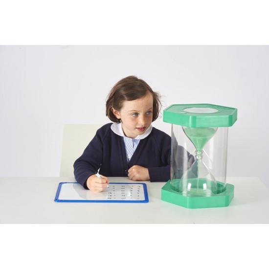 Giant Sit on Sand Timers Clear View 1 Minute