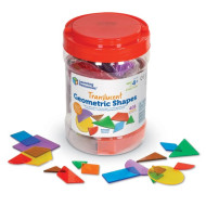 Translucent Geometric Shapes (408 Pieces)