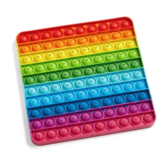 Hundred Board Sensory Bubble Popper