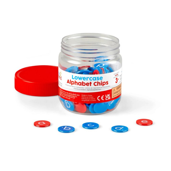 Lowercase Alphabet Chips