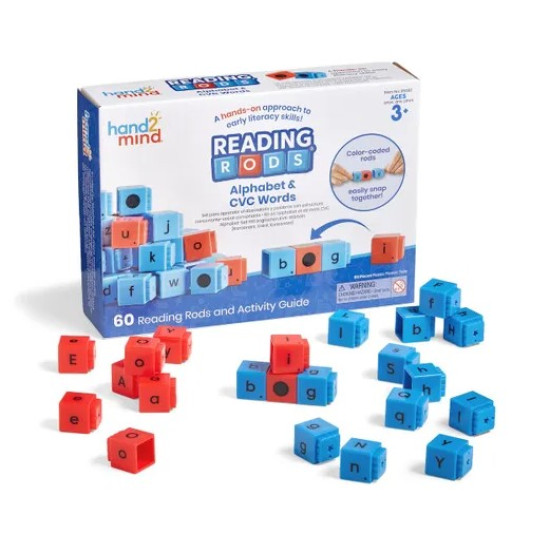 Reading Rods: Alphabet & CVC Words