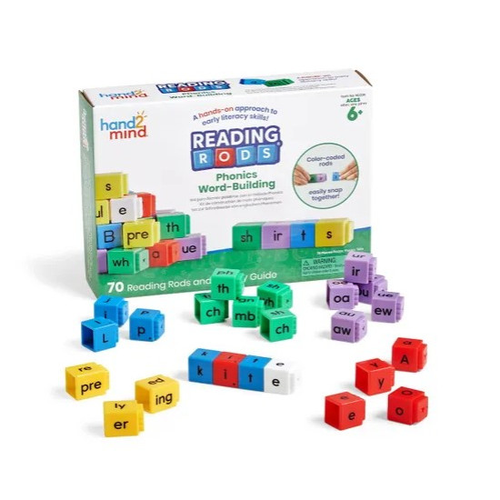 Reading Rods: Phonics Word-Building