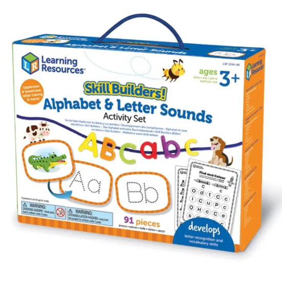 Skill Builders: Alphabet & Letter Sounds Activity Set