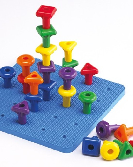 Geo Pegs & Peg Board