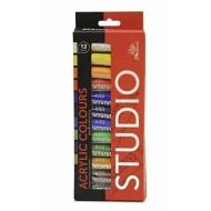 Acrylic Colours pack of 12