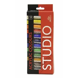 Acrylic Colours pack of 12