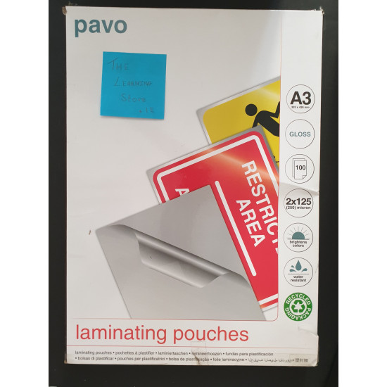 Laminating Pouches A3 Box of 100