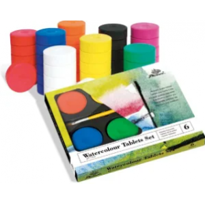 Water Colour Tablets Set of 6