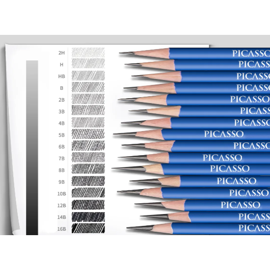 Phoenix Picasso Drawing Pencil Set