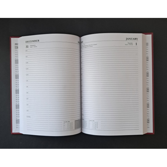Academic Diary A5 Day Per Page  2026-27