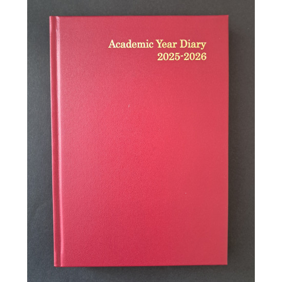 Academic Diary A5 Day Per Page  2026-27