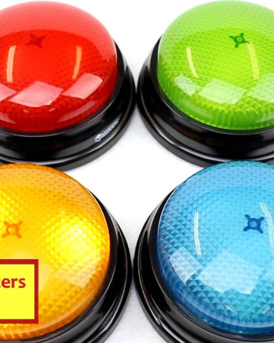 Lights and Sounds Buzzers (set of 4)