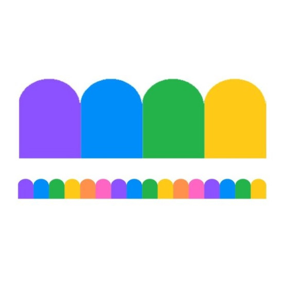 Trimmer Bold Rainbow Blocks