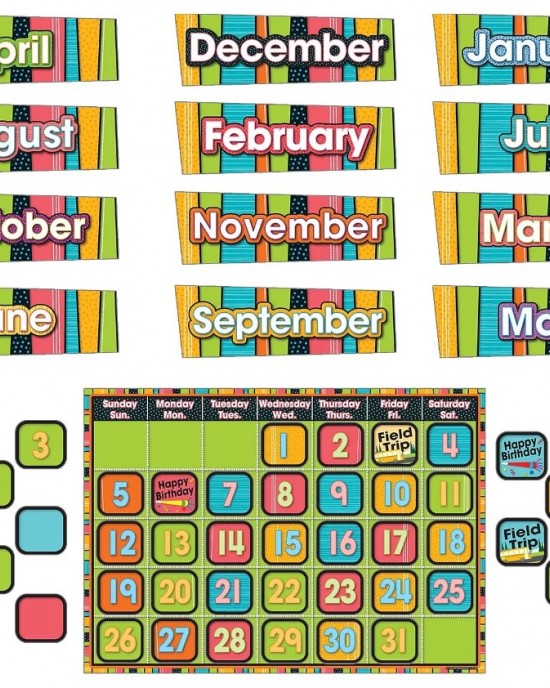 Stylin' Stripes Calendar