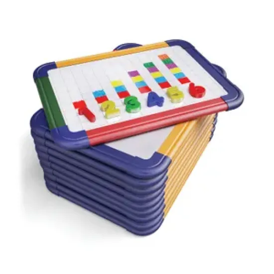 Show-Me Magnetic A4 Whiteboard Set of 10