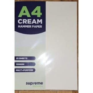 A4 Cream Hammer Paper