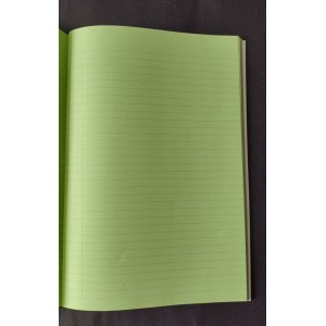 A4 Green Tinted Visual Aid Writing Copybook