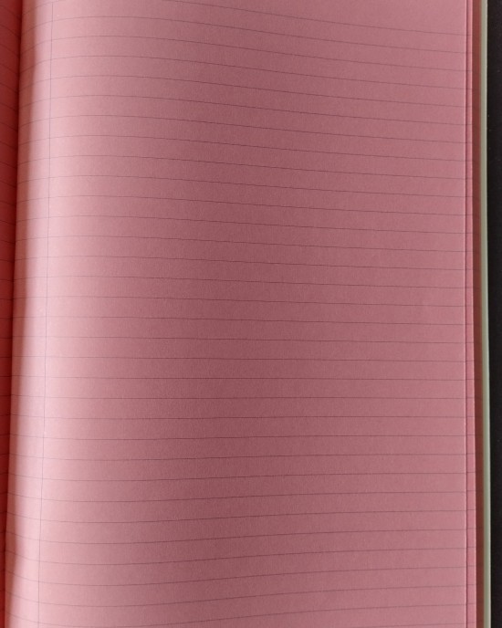 A4 Pink Tinted Visual Aid Writing Copybook 5's