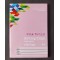 A4 Pink Tinted Visual Aid Writing Copybook 5's