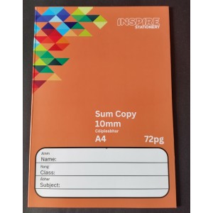 A4 Sum Copy Pack of 10 