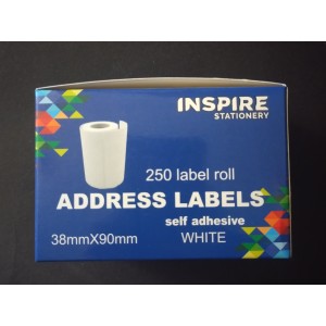 Address Labels Roll of 250 Bulk offer of 24 rolls