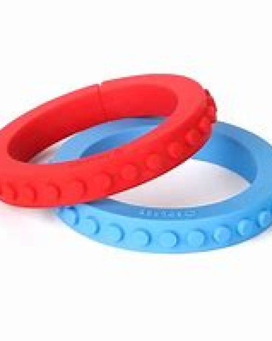 ARK's Brick Bracelet™ Textured Chew / Fidget Red