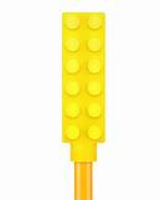 Brick Stick Chewable Pencil Topper