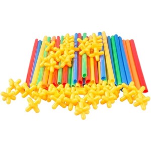 Jumbo Straw &  Connectors 100 pack