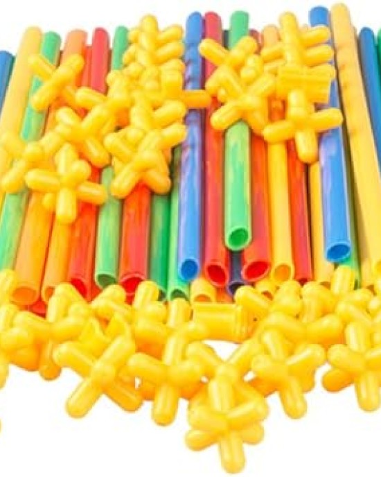 Jumbo Straw &  Connectors 100 pack