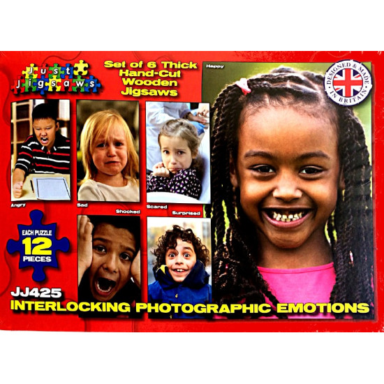 Just Jigsaw Interlocking Photographic Emotions