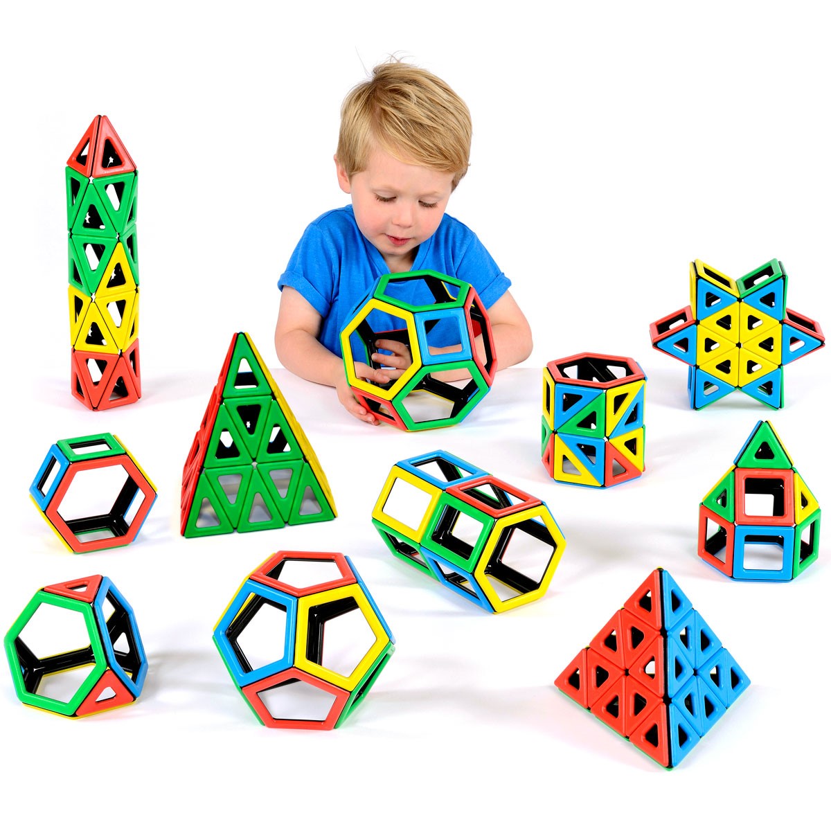 Magnetic Polydron Student Set
