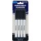 Permanent Marker 4pk Black 