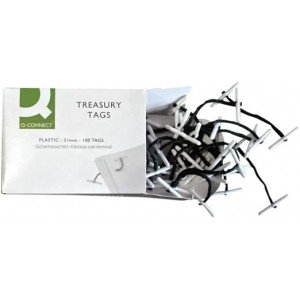 Plastic Treasury Tag 51mm