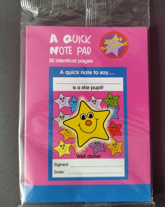 Teacher Notepad - is a star pupil!