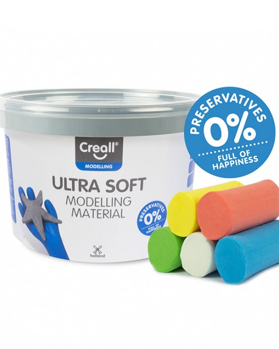 Ultra Soft Modelling Material Bright Colours