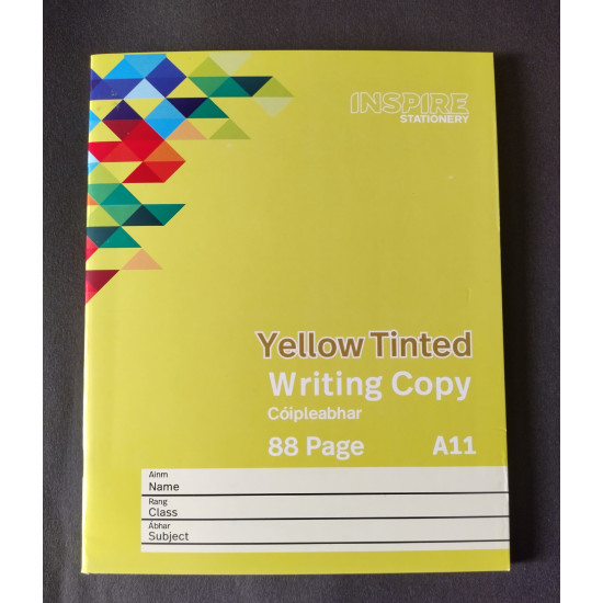 Viaual Aid Tinted Writing Copybook A11 Size