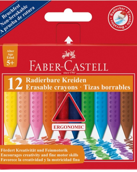 Faber Erasable Crayons 