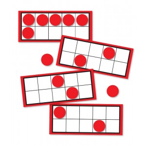 Ten Frames and Counters Cut Outs