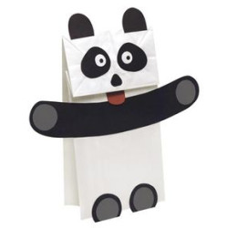 White Carrier Paper Bags Pack Of 25