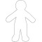 Boy Cut Outs Pack of 10