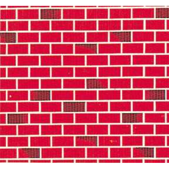 Fadeless Roll Backing Paper Tu-Tone Brick