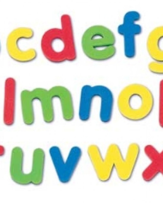 Magnetic Letters Lower Case Foam