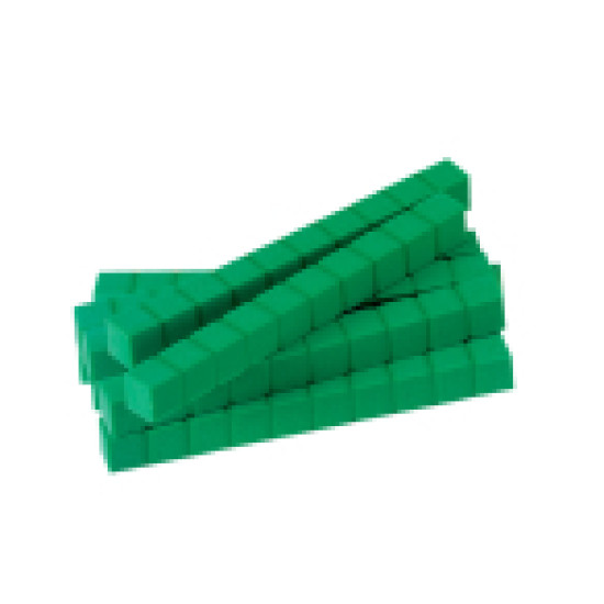 Base 10 Dienes Green Rods 10's