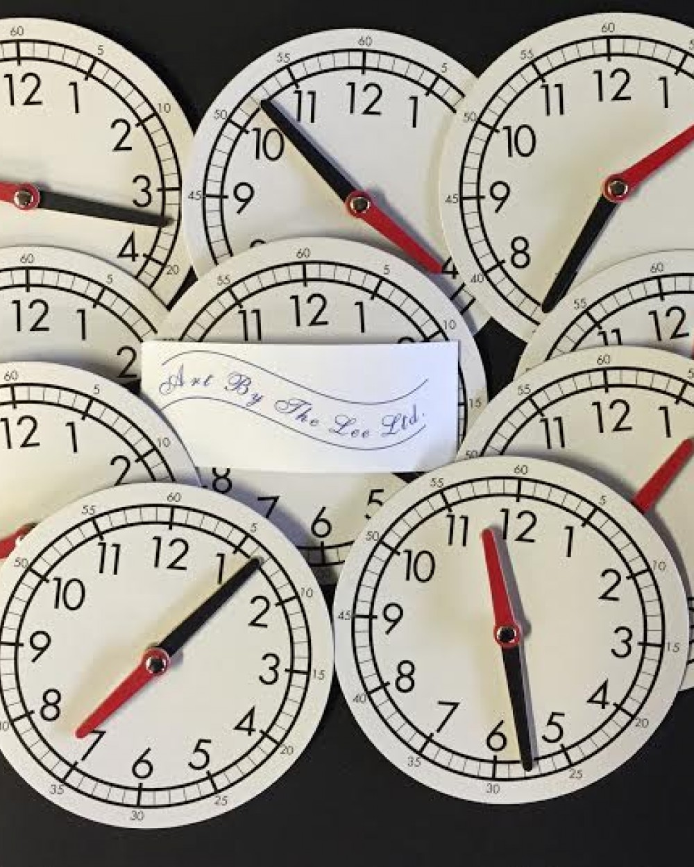 Clock Faces 12 Hour - The Learning Store - Teacher & School Supplies ...