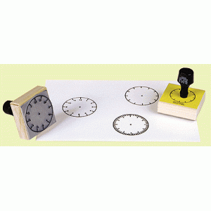 Clock Stamps Set Of 3