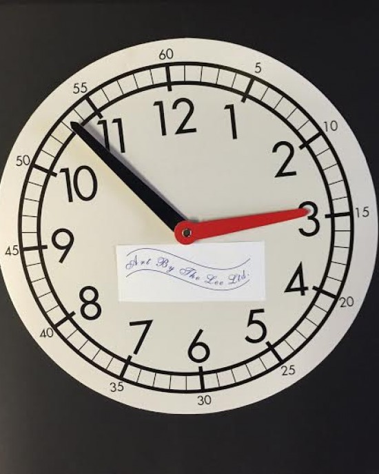 Teachers Clock Face