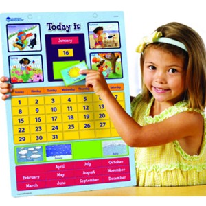 Magnetic Learning Calendar