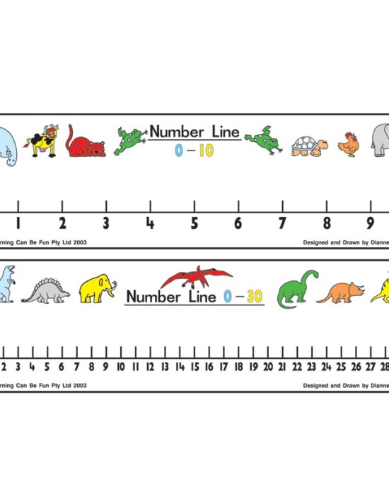 Number Line 1 - 30 