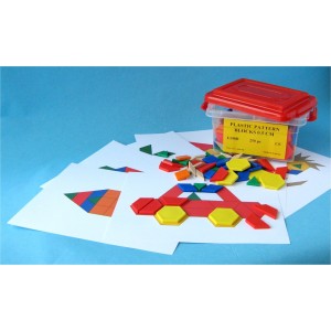 Pattern Blocks Tub of 250