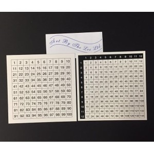 Table Top 100 Square Pack of 25